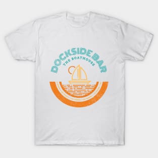 The Dockside Bar at the Boathouse Orlando Florida T-Shirt